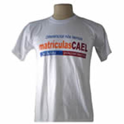 CAMISA BRANCA SILK SCREEN